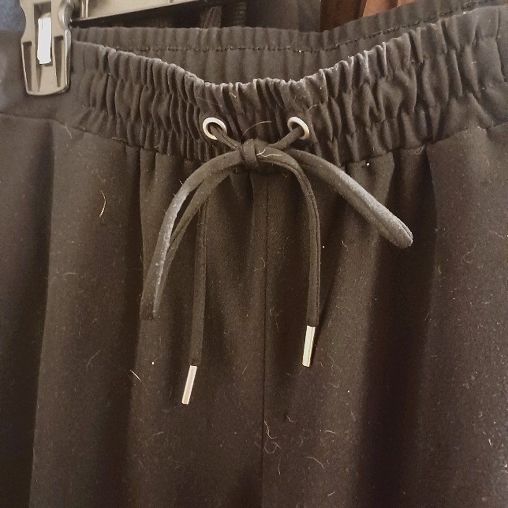 Black Stretch Joggers